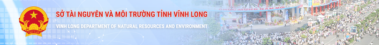 Cổng thông tin điện tử Sở Tài nguyên Môi trường tỉnh Vĩnh Long